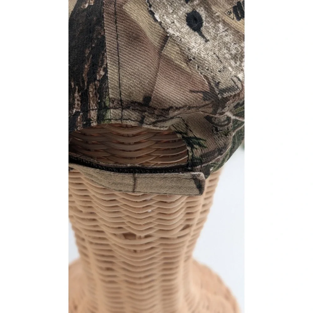 Realtree Style Camouflage Adjustable Baseball Cap – Hunting Outdoor Camo Hat
